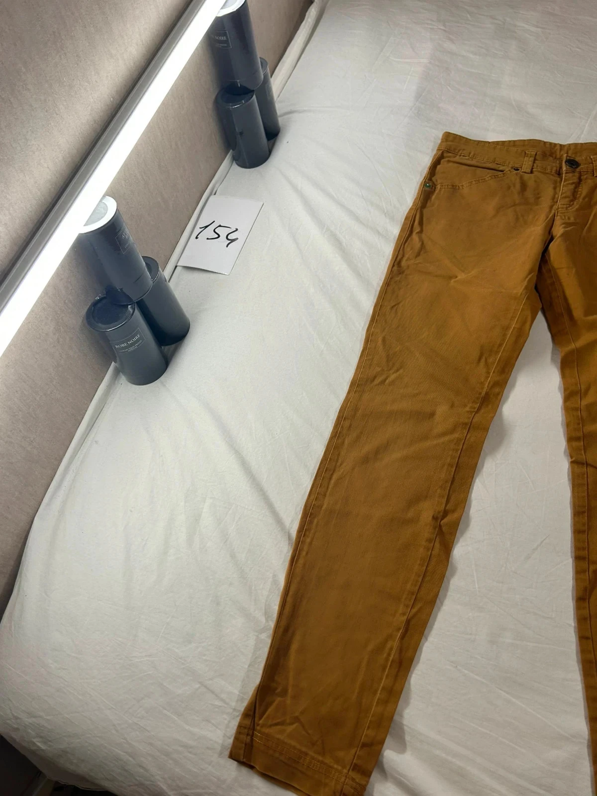 Bruine vintage denim in Benetton-stijl – photo 3
